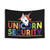Unicorn Halloween Tapestry with Spooky Security Design