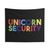 Unicorn Security Halloween Tapestry