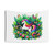Unicorn in Flower Garden Fantasy Tapestry