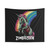 Zombiecorn Rainbow Undead Unicorn Tapestry