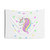 Celestial Unicorn Tapestry with Stars