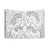 Color Your Own Unicorn Design Tapestry