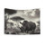 Rhino Art Tapestry - Rhino Lovers Wall Decor