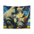 Rhino Art Tapestry for Rhino Lovers