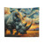 Rhino Art #15 Tapestry for Rhino Lovers