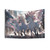 Urban Fantasy Unicorn Tapestry - City Run