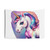 Colorful unicorn tapestry wall hanging