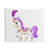Adorable purple unicorn tapestry