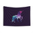 Galaxy Unicorn Emoji Tapestry - Magical Unicorn Wall Hanging