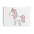 No Worries Cute Unicorn Tapestry