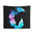 Galaxy Unicorn Silhouette Tapestry Wall Hanging
