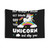 Unicorn Tapestry with Funny Slogan