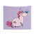 Butterfly Unicorn Tapestry Wall Hanging