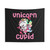 Magical Unicorn Cupid Tapestry for Valentines Day