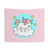 Kawaii Unicorn Clipart Tapestry