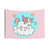 Kawaii Unicorn Clipart Tapestry