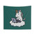 Unicorn Laptop Tapestry - Cute Fantasy Animal Cloud Design
