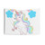 Magical Unicorn Tapestry Wall Hanging