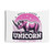 Retro Mythical Rhino Battle Unicorn Tapestry