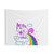 Colorful Unicorn Art Tapestry
