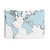 Blue World Map Tapestry Wall Art
