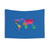 Colorful World Map Tapestry