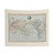 Vintage Old World Map (1845) Tapestry