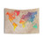 Stunning World Map Tapestry Wall Art