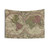 Vintage Map of The World (1730) Tapestry