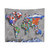 World Map Flags Tapestry - Global Wall Decor