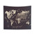 World Map 18 Tapestry