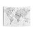 Marble World Map Tapestry