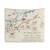 WWII Allied Invasion Vintage Tapestry