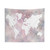 Design 66 World Map Tapestry