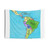 South America Map Tapestry