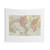 Vintage World Map Tapestry - Bohemian Wall Decor