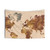 Abstract World Map Tapestry Wall Hanging