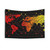 World Map Travel Tapestry