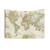 Vintage World Map Tapestry for Boho Home Decor