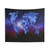 World Map Tapestry Wall Hanging