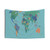 World Map Tapestry - Unique Global Art Decor