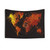 Colorful World Map Tapestry
