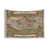Vintage Map of The World (1608) Tapestry