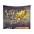 World Map 2077 Tapestry Wall Hanging