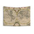 Vintage World Map Tapestry (1745)