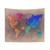 Vibrant World Map Tapestry Wall Art