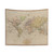 Vintage World Map Tapestry (1801)