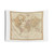 Vintage World Map Tapestry (1775) - Historical Wall Art