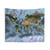 Mercator World Relief Map Tapestry