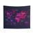 World Map Tapestry - Cartographic Wall Art